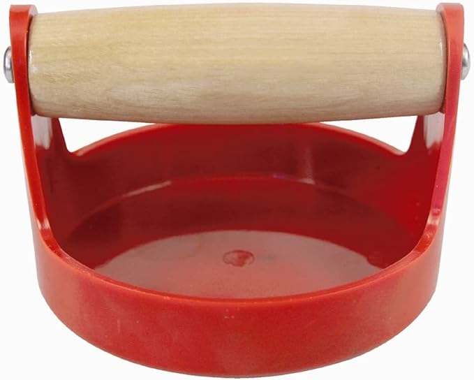Speedball Red Baron Baren - 4 Inch Hand Printing Tool with Wooden Handle - Smooth Plastic Surface for Block Printing & Printmaking