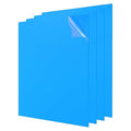 uxcell 4Pcs Acrylic Sheets 8x8 Inch Acrylic Panel 1/8 Inch-3mm Plastic Board for Picture Frames Sign Holders DIY Display Projects Craft, Blue