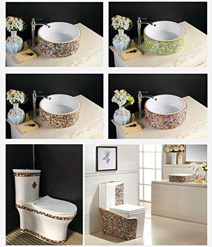Mixed Color Mosaic Glass Tiles Shine Crystal Glass Pieces Bulk Square Glitter Crystal Mosaic Tiles for Home Decoration or DIY Crafts 200g,1x1 cm (Hedgerow)