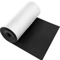 Adhesive Foam Roll Neoprene Sponge Foam Sheet Roll Closed Cell Insulation Closed Cell Foam Sheet Soundproof Foam Padding (Black, 12x59x1/2 Inches)