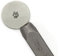 ImpressArt - Hootie Metal Stamp Owl Design Steel Punch for Creative Jewelry Making & DIY Projects, 6mm