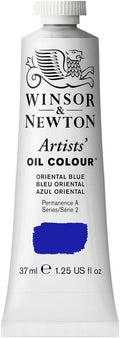 Winsor & Newton Artists' Oil Color, 37ml (1.25 oz) Tube, Oriental Blue