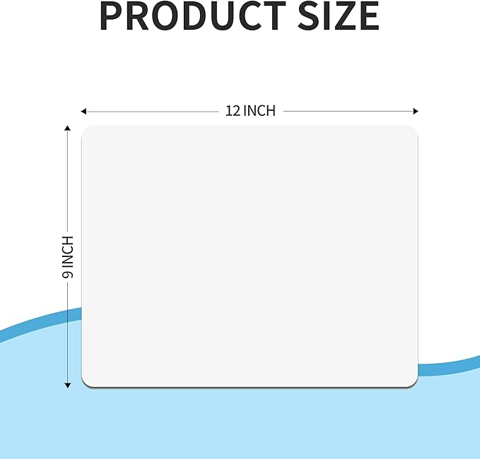 Dry Erase Lapboards Student Pack of 12,9x12 inch Double Sided White Boards,Small Mini White Dry Erase Boards for Students Whiteboards Including Mini Dry Erase Erasers and Colored Markers