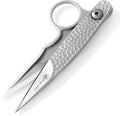 Premium Tailor Scissors, Stainless Steel, Comfort Grip, Ambidextrous, Silver, Precision, 11.7cm x 4.3cm, 1 Count