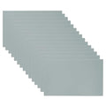 PATIKIL 5x8 Inch Anodized Aluminum Sheet Metal, 15Pcs Laser Plates Engraving Blanks 0.5MM Thin Rectangle for Crafting DIY House Laser Engraving, Gray