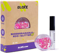 Pink Biodegradable Glitter Makeup | Plant Based, Hair, Face or Body | Cosplay, EDM Music Festival and Rave Accessory | 5 Grams of Chunky Glitter