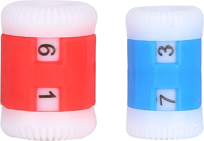Plastic Knit Counter Knitting Crochet Stitch Marker Row Ring Sewing Tool Craft Accessories Two Color(One Set)