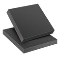 Rocaris Hot Rolled Steel Plate 5/8" x 4" x 4", Pack of 2, Weldable Steel Sheet Metal for Auto Body Repair, DIY Projects, Industrial Support
