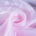 Fynite Baby Pink Organza Fabric by The Yard | 2 Yard Long | 44" Wide | Bridal Soft Sheer Organza Tulle for DIY Wedding Dress Fashion Craft Decorations