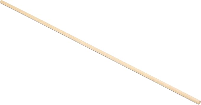Dowel Rods Wood Sticks Wooden Dowel Rods - 5/16 x 24 Inch Unfinished Hardwood Sticks - for Crafts and DIYers - 25 Pieces by Woodpeckers