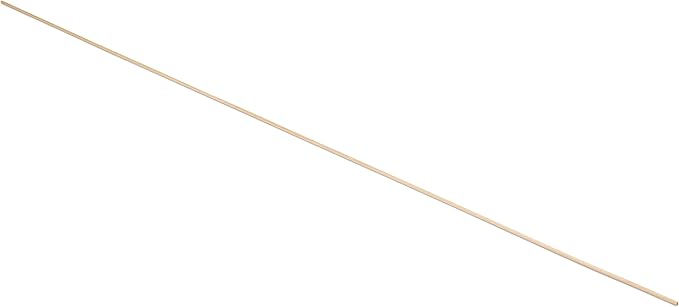 Dowel Rods Wood Sticks Wooden Dowel Rods 1/8 x 36 Inch Unfinished Hardwood Sticks for Crafts and DIYers 50 Pieces by Woodpeckers