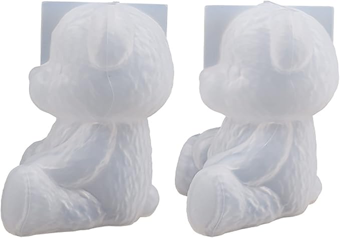 2 Pack Animal Mold - Different Silicone Molds for Candle Making, Resin Casting, Soap Making & Home Decor