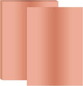 PATIKIL 11.7x8.3" Hot Stamping Foil Paper Sheet, 20 Sheets A4 Heat Transfer Hot Stamping Paper Foil for Leather DIY Logo Decor Craft Gift Package Scrapbook Card, Rose Gold
