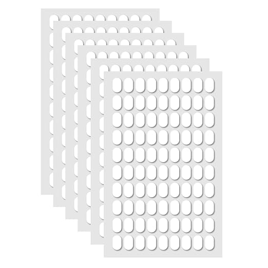 540 Pcs Sticky Tack Poster Stickers, Double Sided Sticky Round Clear Stickers, No Trace Poster Adhesive Putty Removable Waterproof Adhesive Dots for Festival Decoration Sticky Dot (0.31" X 0.51")