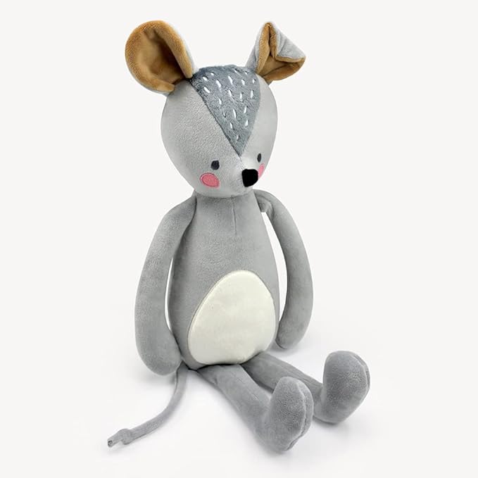 kullaloo Plush Fabric | Solid Ash Grey Minky Fabric for Sewing | Super Soft Cuddle Material | 39.5x29.5 | Plushies, Baby Blankets, Pillows, Dog Beds, Cat Beds, Beanies, Baby Accessories, Apparel