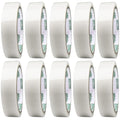 BookGuard 1 Inch Bookbinding Tape, Book Tape and Book Repair Tape with Acid Free Tape and Archival Book Repair Tape, Clear, 15 Yard Roll - Case of 10