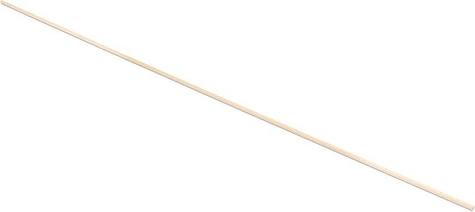 Woodpeckers Dowel Rods Wood Sticks Wooden Dowel Rods 3/16 x 36 Inch Unfinished Hardwood Sticks for Crafts and DIY'ers 250 Pieces