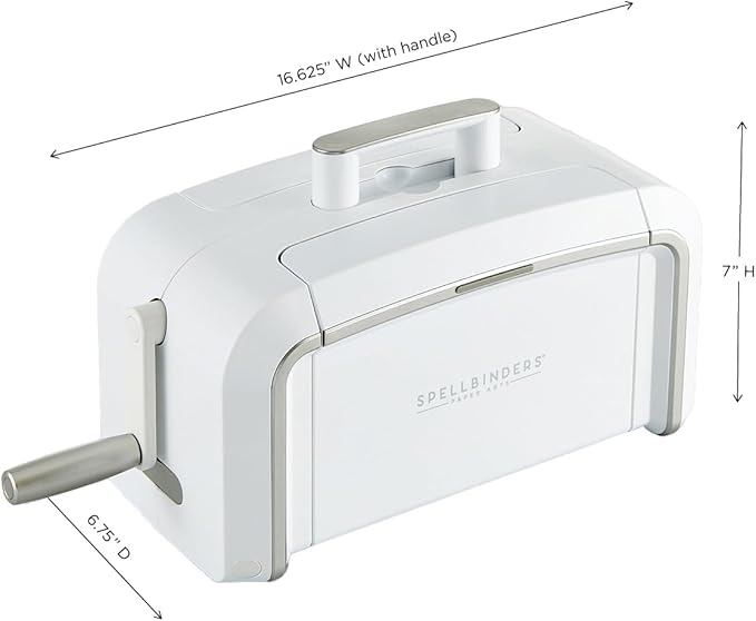 Spellbinders Platinum Die Cutting and Embossing Machine (8.5 Inch Platform + Universal Plate System)