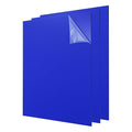 uxcell 3Pcs Acrylic Sheets 8x8 Inch Acrylic Panel 1/8 Inch-3mm Plastic Board for Picture Frames Sign Holders DIY Display Projects Craft, Dark Blue