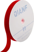 Vintage Red Velvet Ribbon, 1 Inch X 25Yd