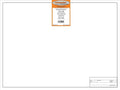 Clearprint 18" x 24" 1000H Design Vellum Sheets with Engineer Title Block, 16 lb., 100% Cotton, 100 Sheets Per Pack, 1 Each