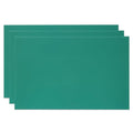 PATIKIL 8x12 Inch Anodized Aluminum Sheet Metal, 3Pcs Laser Plates Engraving Blanks 0.5MM Thin Rectangle for Crafting DIY House Laser Engraving, Green