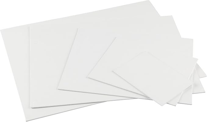 Centurion All-Media Primed Linen Panels - 20x24 3 Pack - 11oz Universal Primed Canvas Boards for Painting, Mounted on MDF Wood, Non-Warping, Ideal for Artists, Professionals, and Painters