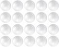 Crafjie Craft Foam Balls 2.75 Inches in Diameter 20-Pack, Smooth Polystyrenets Foam Ball, for Decoration Household School Projects DIY Arts and Craft, White