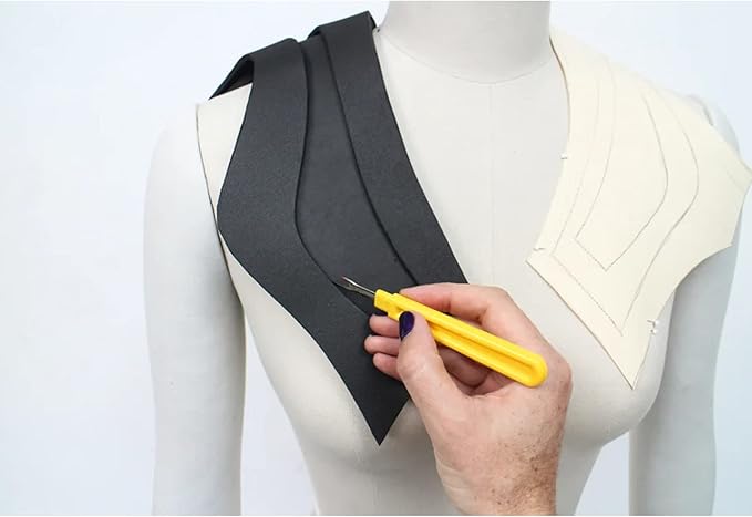 Labzhang White EVA Foam Cosplay, 1 Piece of 8mm Craft Foam,Cosplay Foam, 14" x 39" Ultra-high Density 80 kg/m3 EVA Foam Sheets