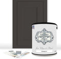 ALL-IN-ONE Paint, Durable cabinet and furniture paint. Built in primer and top coat, no sanding needed. Includes our 30 featured color card - Abbey (warm gray), Gallon