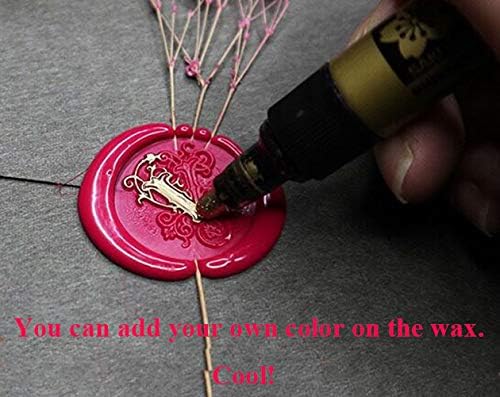 Vintage Santa Claus Monogram Sealing Wax Seal Stamp Rose Gold Metal Handle Kit Custom Invitation Embellishment Christmas Gift Wrap Package Custom Logo Word Wax Seal Stamp Set