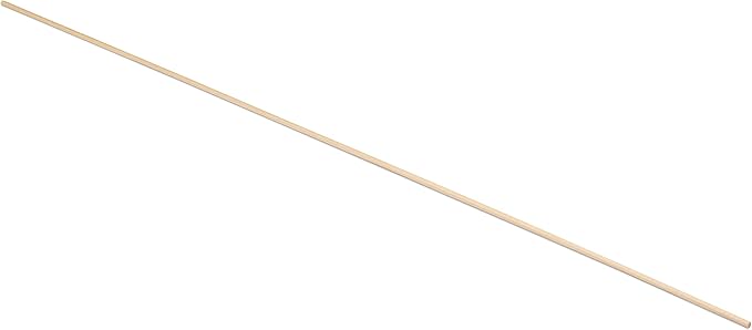 Dowel Rods Wood Sticks Wooden Dowel Rods 1/8 x 24 Inch Unfinished Hardwood Sticks for Crafts and DIYers 250 Pieces by Woodpeckers