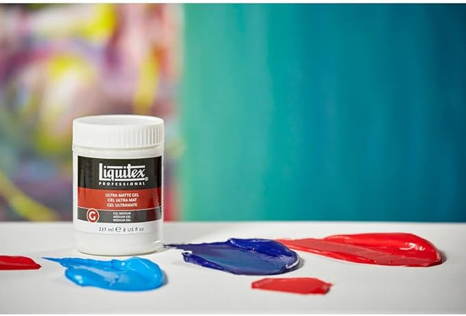 Liquitex Professional Ultra Matte Gel Medium, 237ml (8-oz)