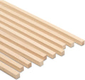 DIY Wooden Square Dowel Rod 3/8-inch x 48 Pack of 25 Hobby Wood Sticks for Crafts, Wood Trim & Architecture Model Making, by Woodpeckers
