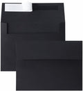 Keketer A7 Black 5x7 Envelopes 50 Pack Self - Seal, for 5x7 Cards, Weddings, Invitations, Baby Shower 5.25 x 7.25 Inches