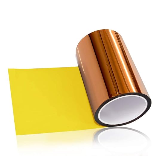 MYJOR Heat Tape, High Kapton Tape, Used to Protect CPU and 3D Printer Work Surface, PCB Circuit Board Professionals (4" x 108ft-1)