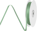 1/8 Inch X 100 Yards Sage Green Satin Thin Ribbon Solid Color Double Faced Ribbons Perfect for Crafts Wedding Decor Bow Making Arts Sewing and More