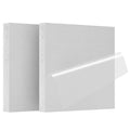 2Pack 6061 T651 Aluminum Sheet Metal 4 x 4 x 1/2Inch (12.7MM) Flat Plain Thickened Aluminum Plate Covered with Protective Film, Heat Treatable Rectangle 0.50" Thick Aluminum Metal Plate for Industrial