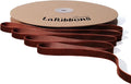 LaRibbons Thin Velvet Ribbon 3/8 Inch x 25 Yards, Copper Velvet Ribbon for Christmas Tree, Gift Wrapping, Wreath Bow, Outdoor Decoration