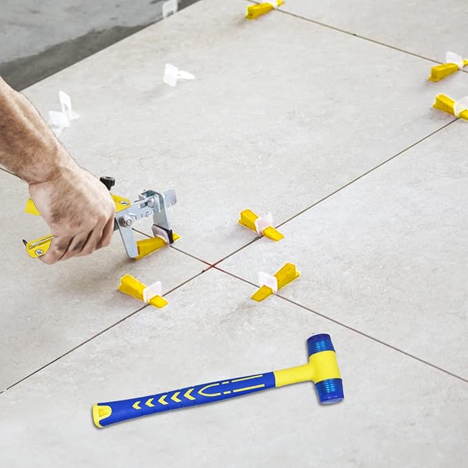 1100 Pcs Tile Leveling System Clips 1/8" (3.0mm) for Ceramic Tile and Stone Installation - DIY Tile Leveler Spacers Kit for Perfect Alignment(1100, 1/8)