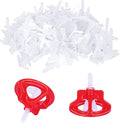 Professional Tile Leveling System Kit，Anti-Loosening Spacers/Wall, Bathroom Tiling - 1/16" Precision Alignment & Grout Spacing Tools(500base, 1/16)