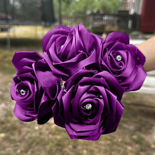 1-1/2" Width x 100 Yards Satin Ribbon, Purple Ribbon Perfect for DIY Craft, Bows, Gift Wrapping, Flower Bouquet, Valentine's Day, Christmas and Halloween Party Decoration