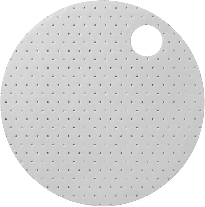 FLASHDRY Max Drum Topper – Oil Only Absorbent Pads, 25ct, 22″ Diameter, Extra-Strength, Heavy-Absorbency for Oil Spills, Proudly Crafted in The USA, Designed for Durability & Maximum Performance