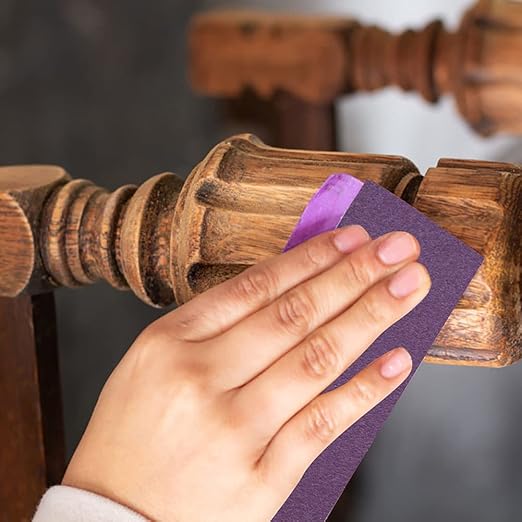 Sandpaper 220 Grit,Wet Dry Sanding Sheets,High Performance Ceramic Abrasive Sand Paper for Wood Furniture Finishing,Metal Grinding,Automotive Polishing,9 x 3.6 Inch,25-Pack