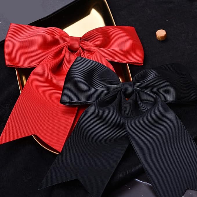 LIUYAXI 2" X 50 Yards Solid Red Grosgrain Ribbon, Perfect for Crafts, Wedding Decor, DIY Hair Accessories, Sewing, Christmas Gift Package Wrapping and More