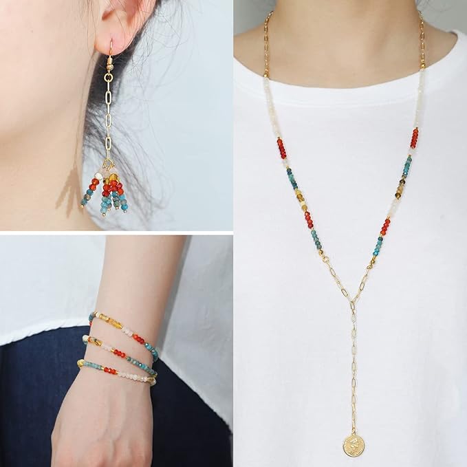 Natural Fluorite Beads 4x2mm 120pcs Faceted Rondelle Loose Semi Gemstone Beads for Jewelry Making Design