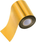 PATIKIL 3.2"x400Ft Hot Stamping Foil Paper,Heat Transfer Hot Stamping Paper Foil Roll for Leather DIY Logo Decor Craft Gift Card Package Scrapbook,Gold