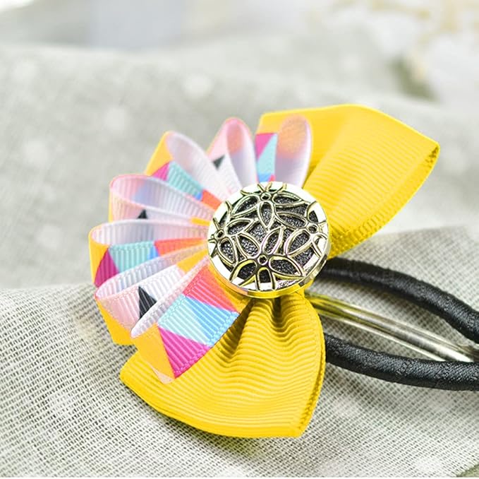LIUYAXI 1-1/2" X 50 Yards Solid Yellow Grosgrain Ribbon, Perfect for Crafts, Wedding Decor, DIY Hair Accessories, Sewing, Gift Package Wrapping and More