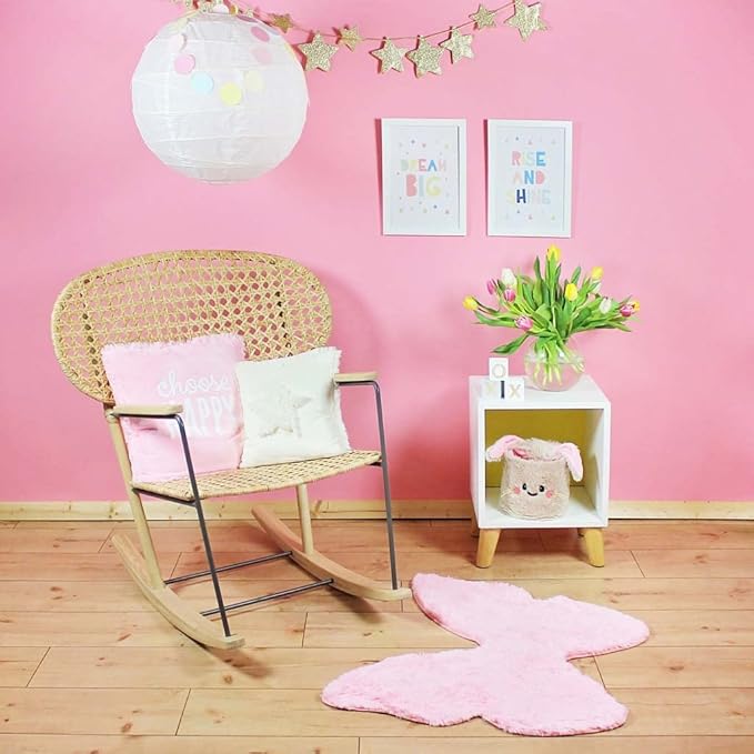 kullaloo Plush Fabric | Solid Baby Pink Minky Fabric for Sewing (Pack of 2) | Super Soft Cuddle Material | 39.5x29.5 | Plushies, Baby Blankets, Pillows, Dog Beds, Cat Beds, Baby Accessories, Apparel