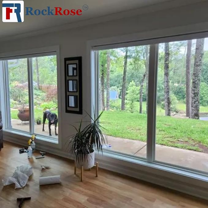 UV 99% VLT 35% Security and Safety 4 Mil Color Window Film Shatterproof Anti Shatter Tempered Glass Film for Home and Office Windows (VLT 35%, 60 in x 100 FT)